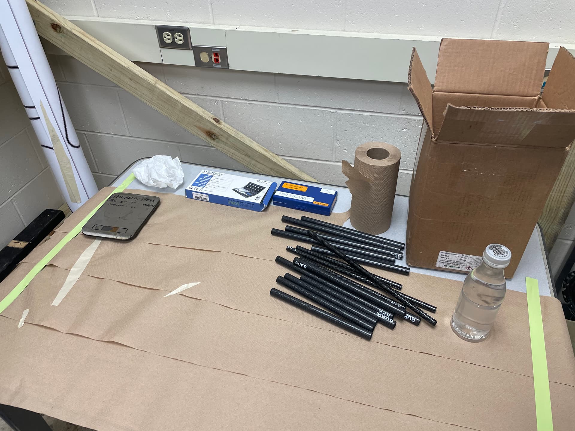 Tube Bonding Process Setup